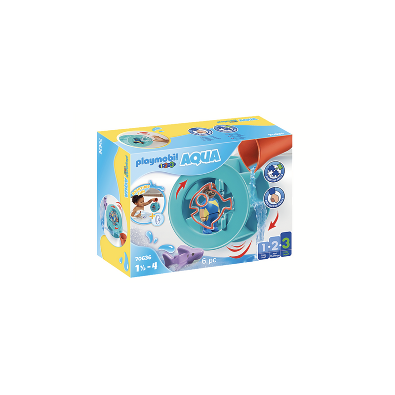 Playmobil Water Wheel with Baby Shark