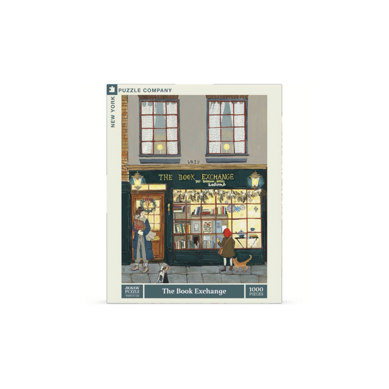 New York Puzzle - The Book Exchange 1000 Piece Puzzle