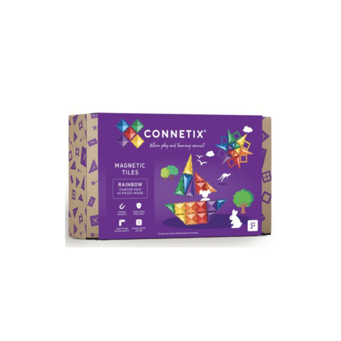 Connetix Rainbow Starter Pack 60 pc