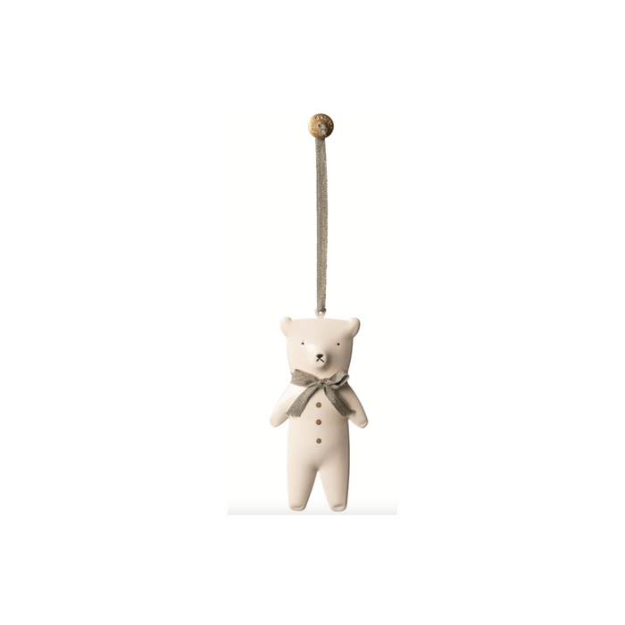 Maileg Metal Ornament, Teddy bear