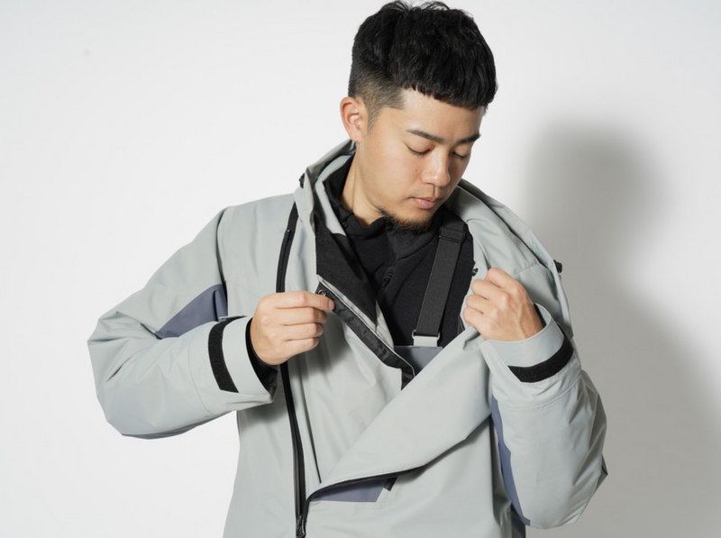 Snow Peak x Mountain of Moods - Puffed Graphen Jacket