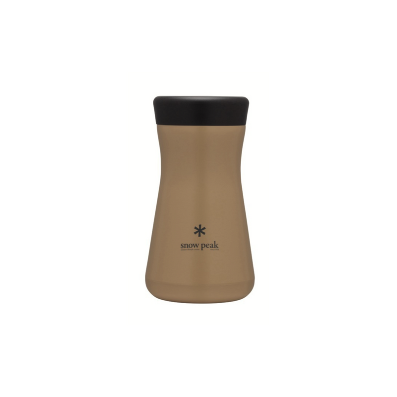 Snow Peak Stainless Vacuum Bottle Tsunami 350 (Sand)
