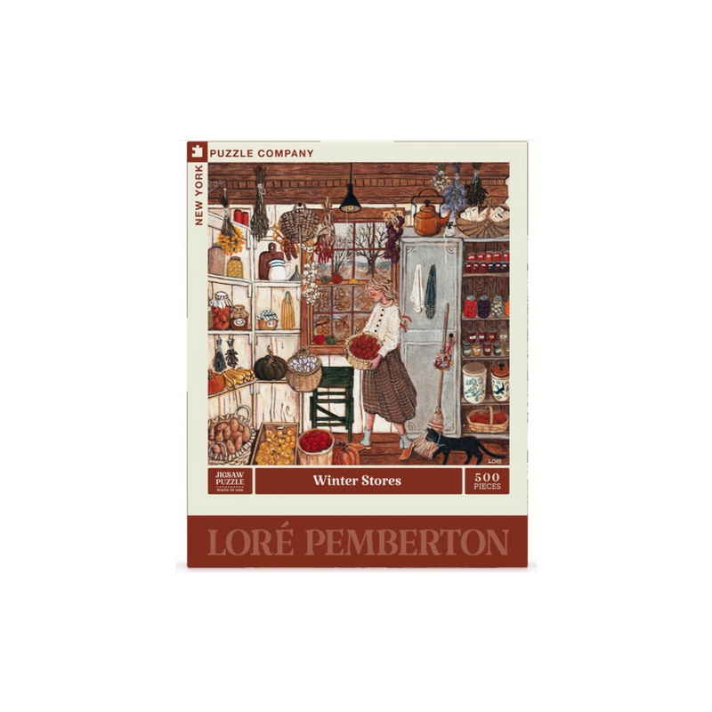 New York Puzzle - Winter Stores 500 Piece Puzzle