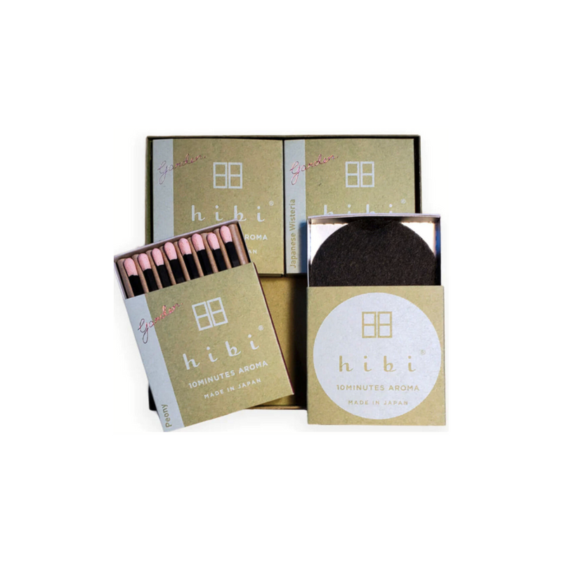 Hibi Garden Incense Matches Gift Box