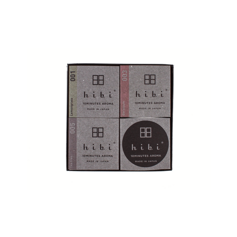 Hibi Grey Incense Matches Special Gift Box