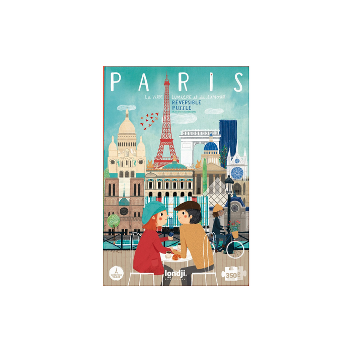 Londji  Paris La Ville Lumiere Reversible Puzzle