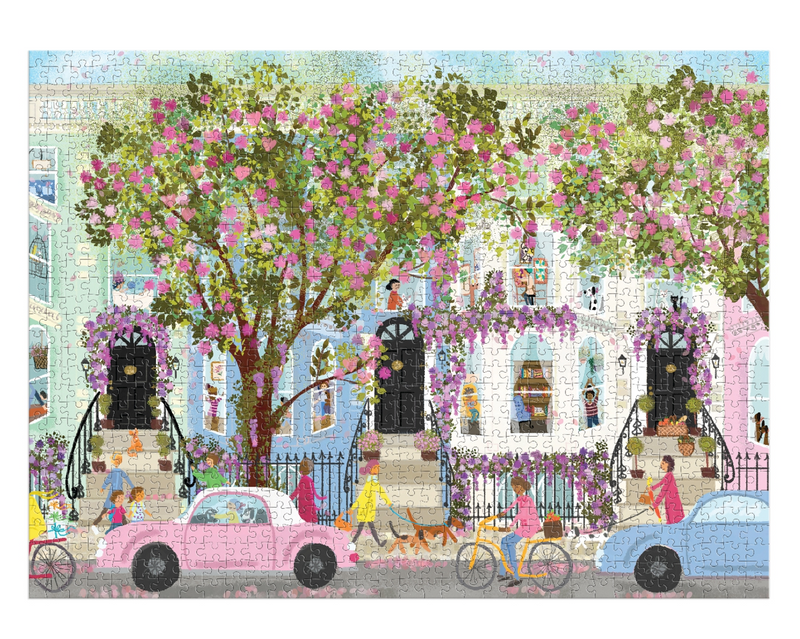 Galison: Spring Terrace 1000 Piece Puzzle