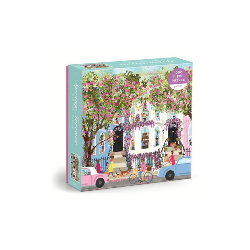Galison: Spring Terrace 1000 Piece Puzzle