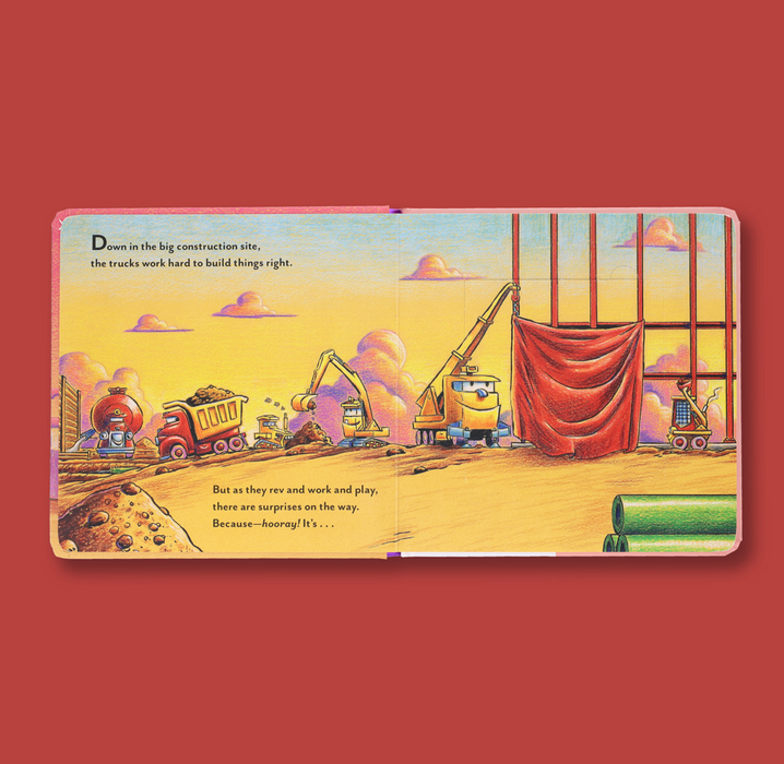 Construction Site: You're Just Right A Valentine Lift-the-Flap Book
