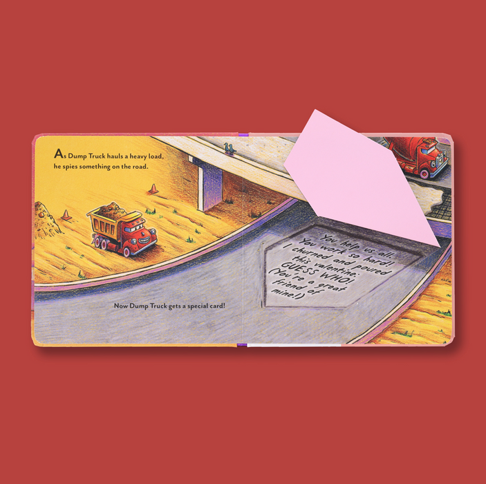 Construction Site: You're Just Right A Valentine Lift-the-Flap Book