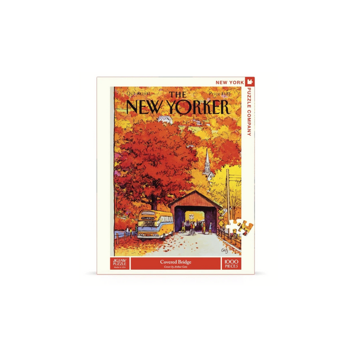 New York Puzzle - Covered Bridge 1000 Piece Puzzle