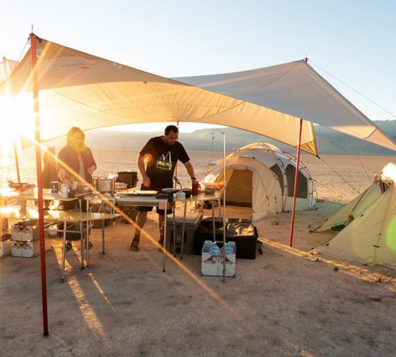 Snow Peak HD Tarp Hexa Evo Pro. Ivory