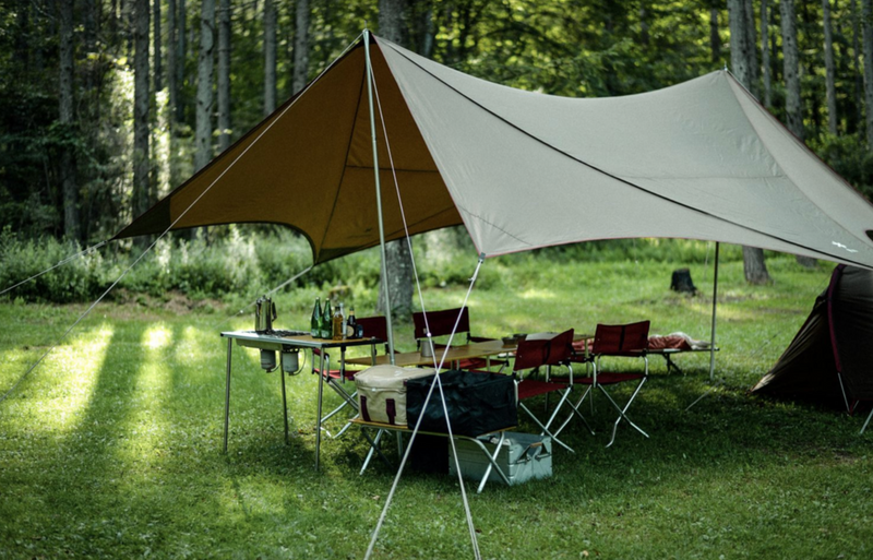 Snow Peak HD Tarp Shield Hexa Evo Pro.