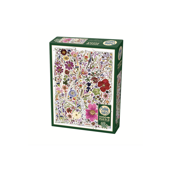 Cobble Hill Flower Press: Spring 1000 Piece Puzzle