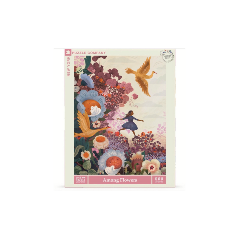 New York Puzzle - Among Flowers 500 Piece Puzzle