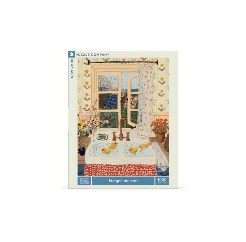 New York Puzzle - Forget Me Not Spring 1000 Piece Puzzle