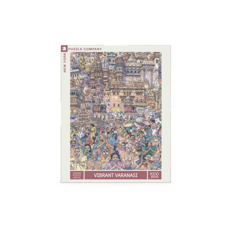 New York Puzzle - Vibrant Varanasi 1000 Piece Puzzle