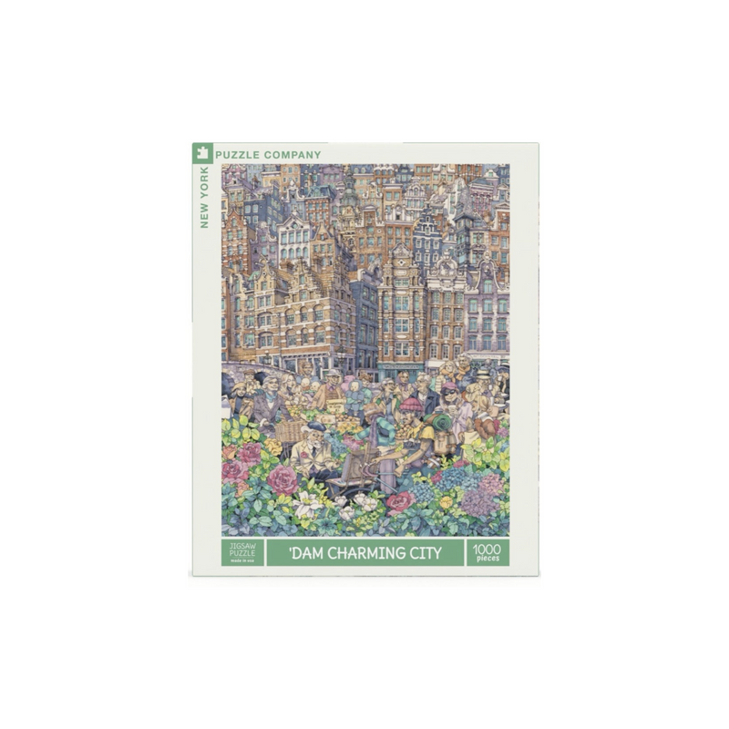 New York Puzzle - Dam Charming City 1000 Piece Puzzle