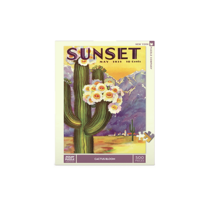 Cactus Blooms 500 Piece Puzzle