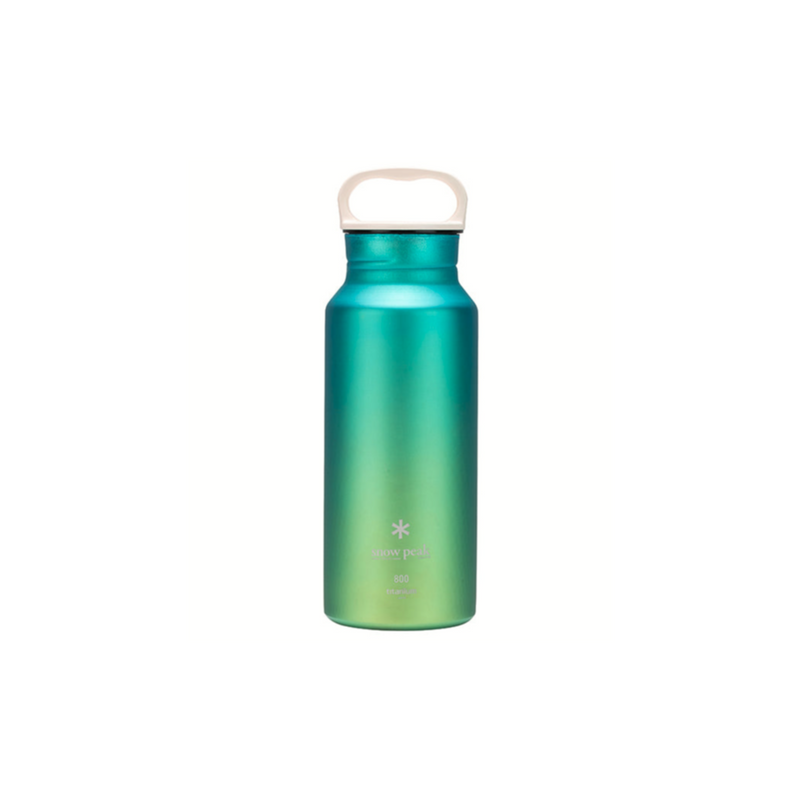 Snow Peak Recycled Titanium Aurora Bottle