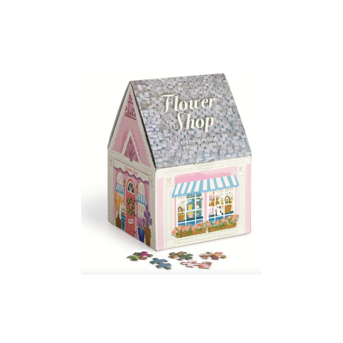 Galison Joy Laforme Flower Shop 500 Piece House Puzzle