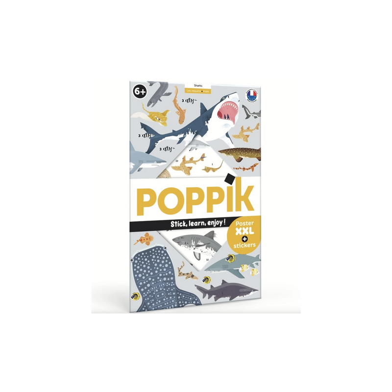 Poppik Discovery Poster XXL Sharks