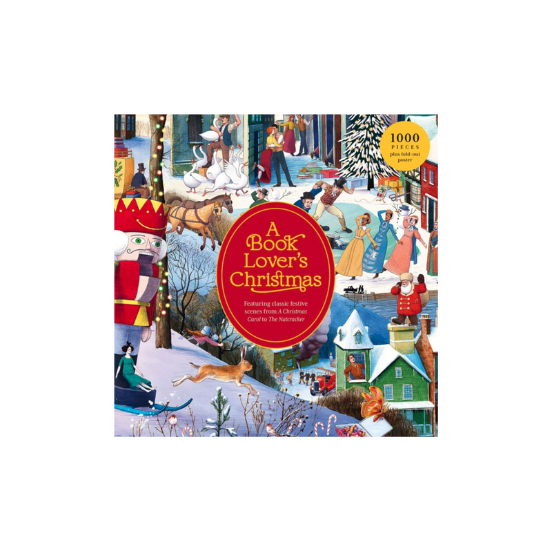 A Book Lover's Christmas | 1000 Piece Puzzle