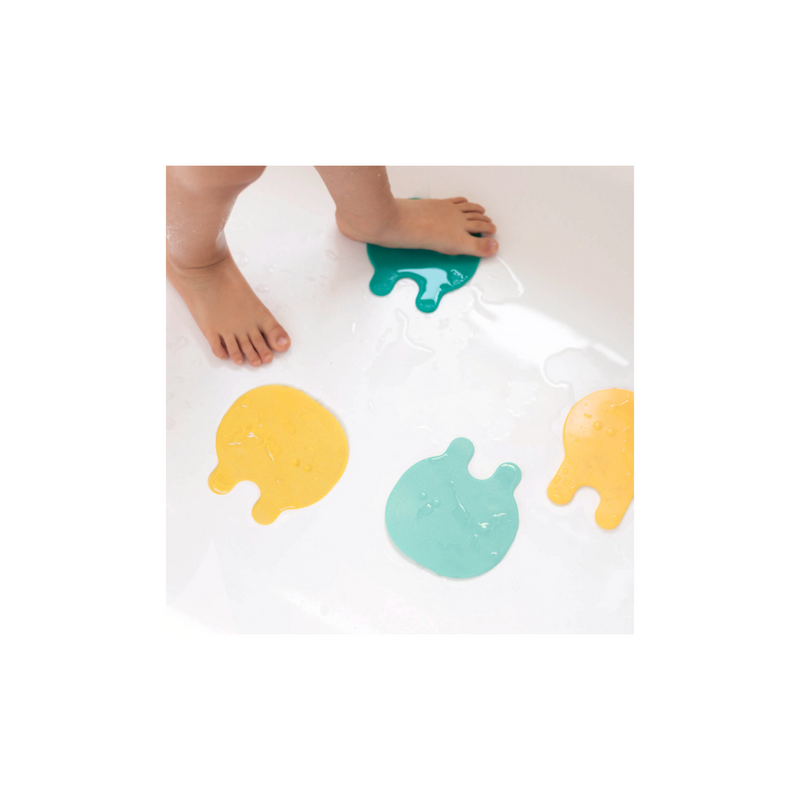 Quut Grippi - Jellyfish 8pcs Minty Yellow