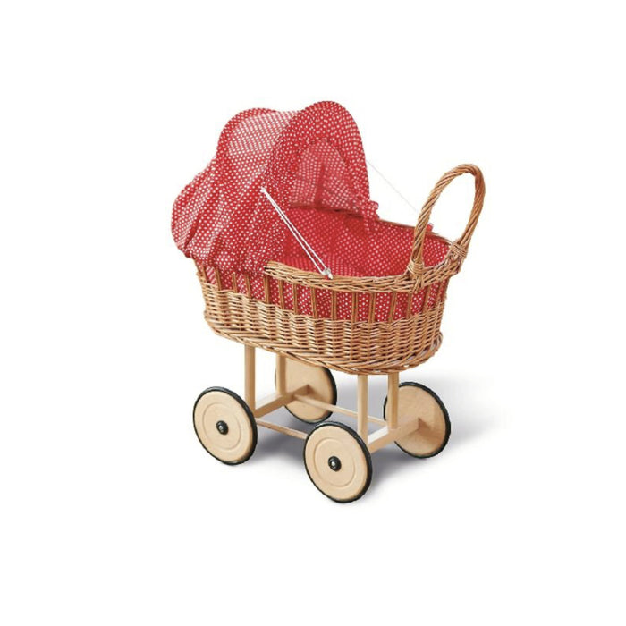 Gluckskafer Wicker Bassinet