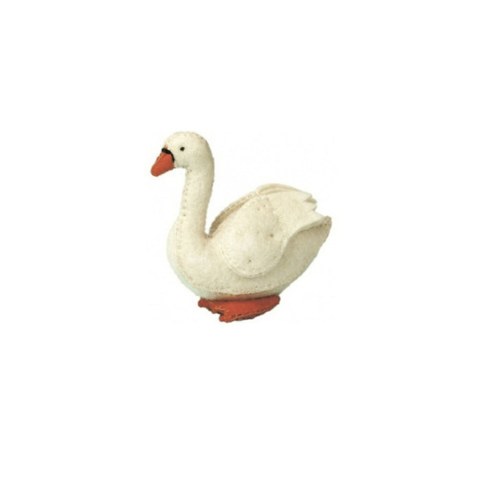 Gluckskafer Felt Swan (8cm)