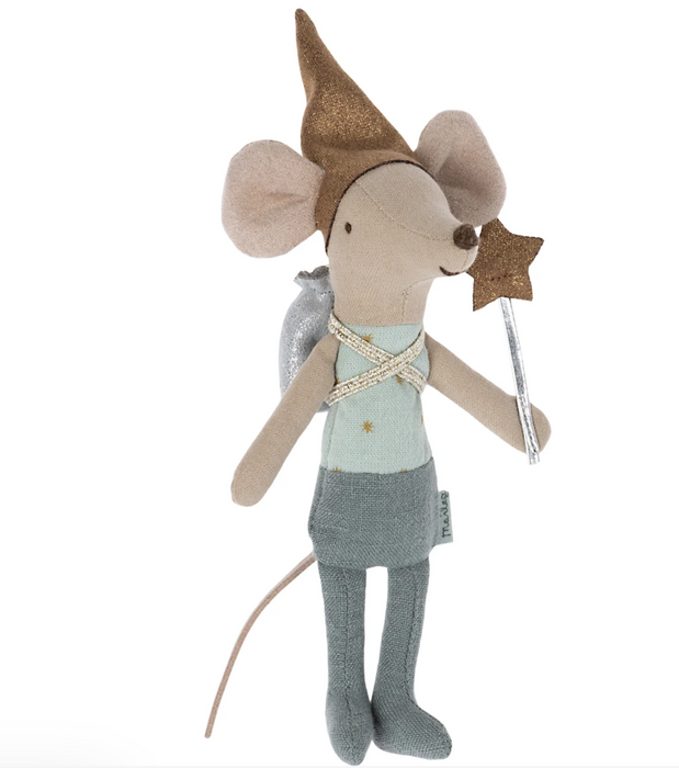 Maileg Tooth Fairy Mouse, Blue