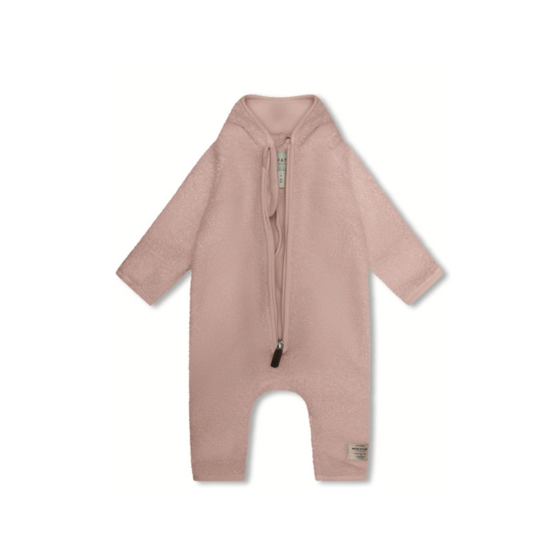 Matadel Teddyfleece Jumpsuit. GRS - Adobe Rose