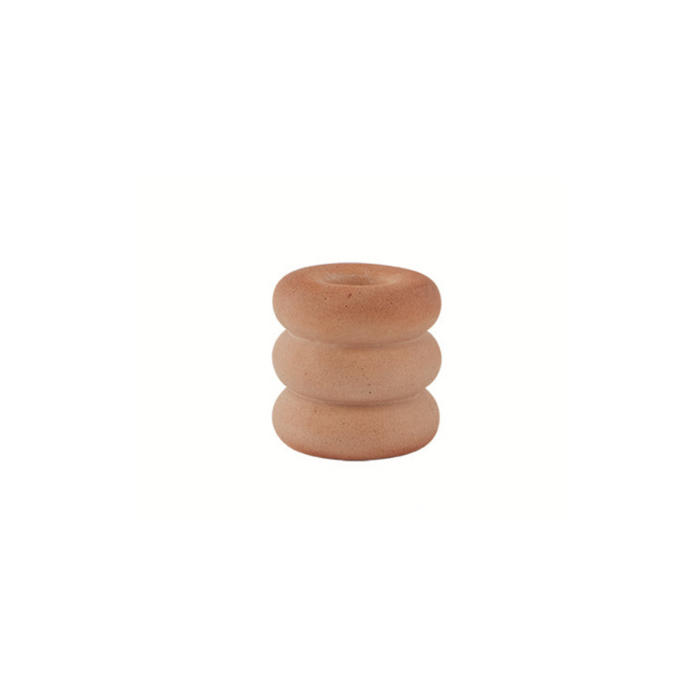 OYOY Savi Ceramic Candleholder - High Beige