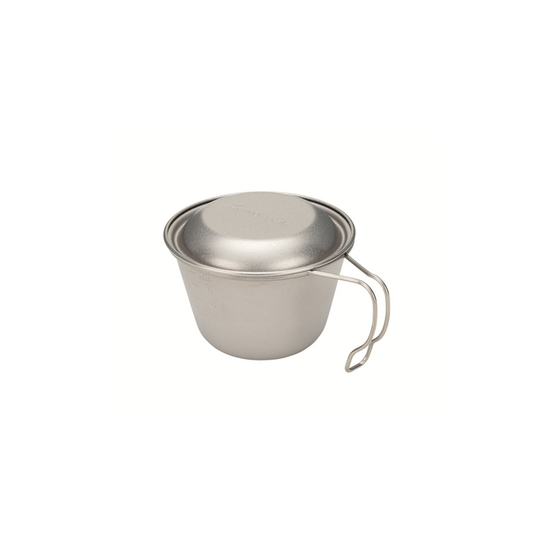Snow Peak Deep Titanium Backpacker's Cup with Lid