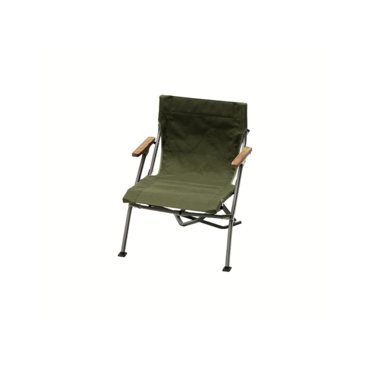 【未使用】 Peak Low Chair 30 Green Snow Peak - Luxury Low Beach Chair in Dark Green — WEVE