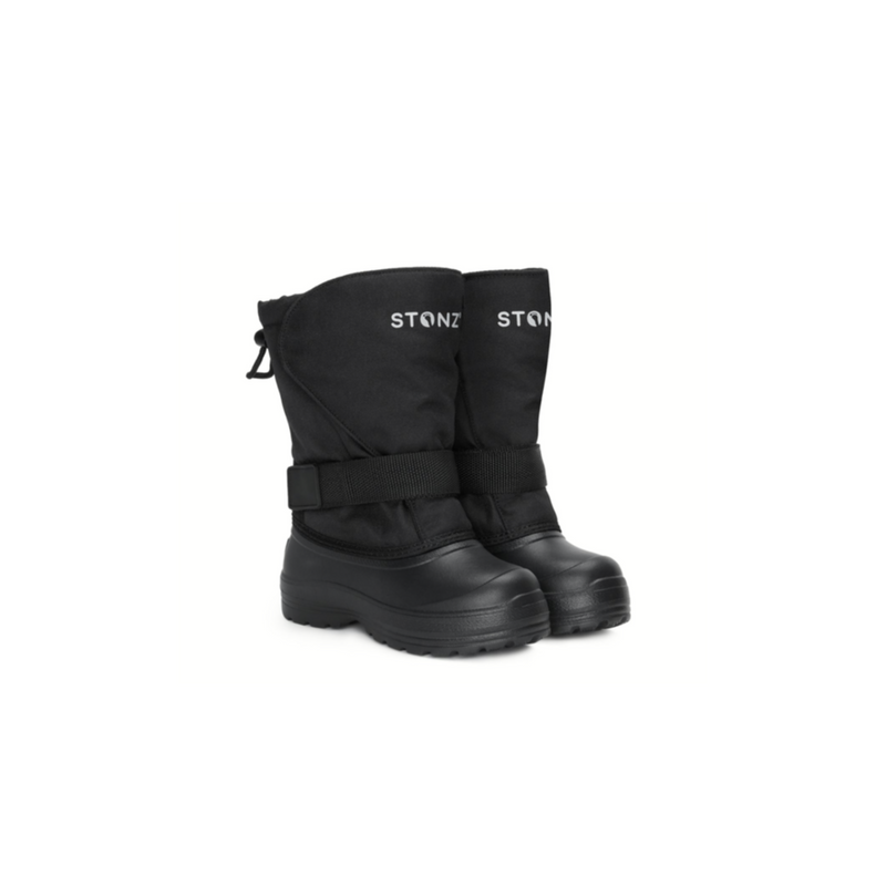 Stonz Trek Kid Ultra-Lightweight Insulated Winter Boot with Liner - Black