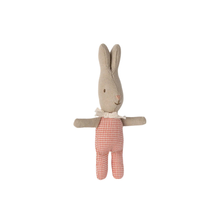 Maileg Rabbit, My - Red Check