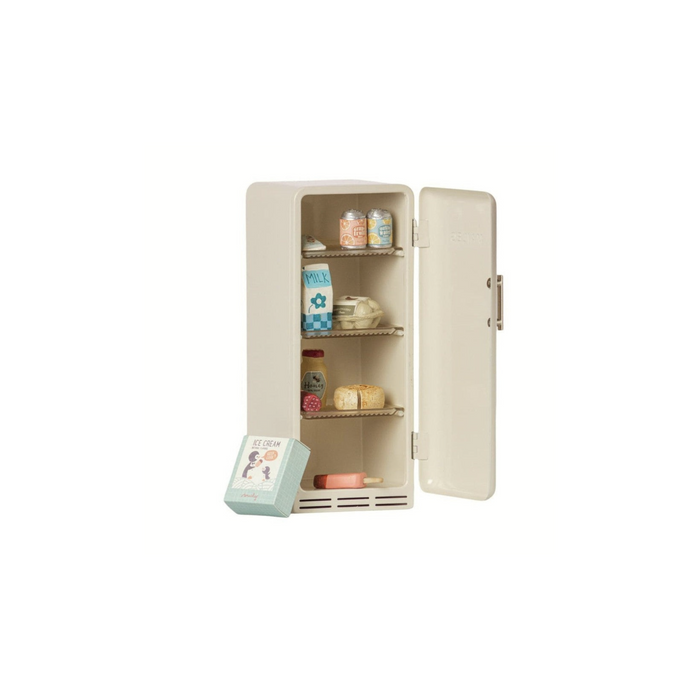 Maileg Miniature Fridge, Off-white