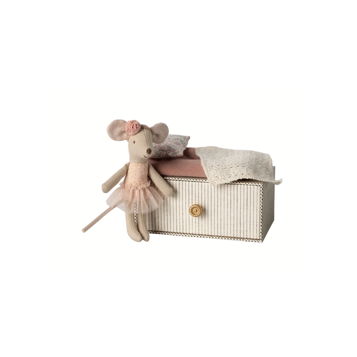 Maileg Dance Mouse in Daybed, Little Sister