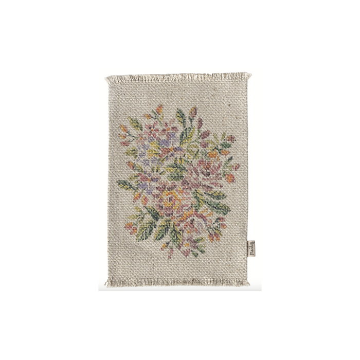 Maileg Rug, Flowers - Medium