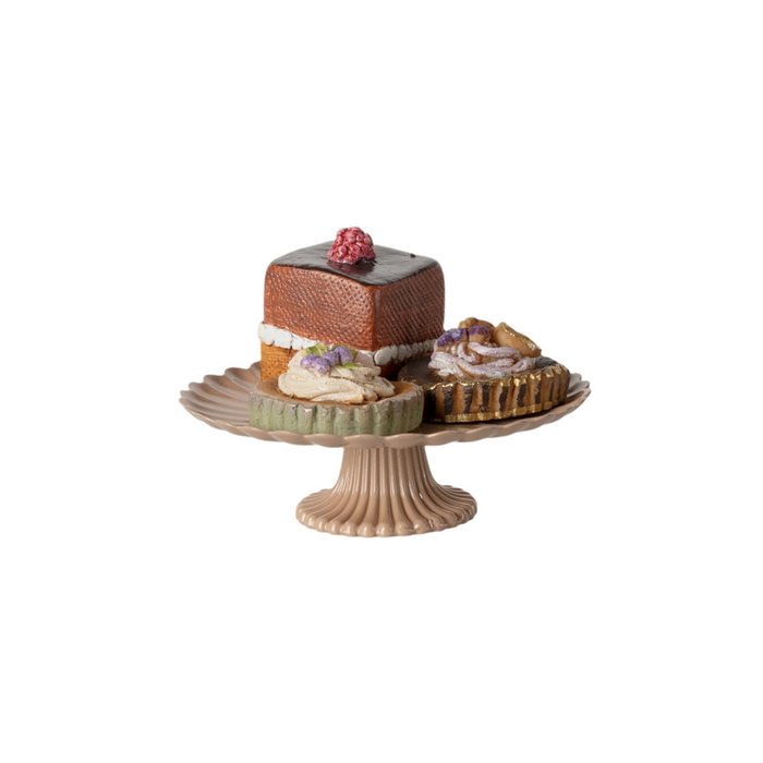 Maileg Cakes and Cakestand, Mini