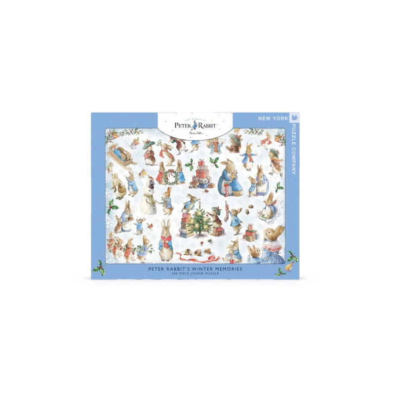 New York Puzzle - Peter Rabbit's Winter Memories 500 Piece Puzzle