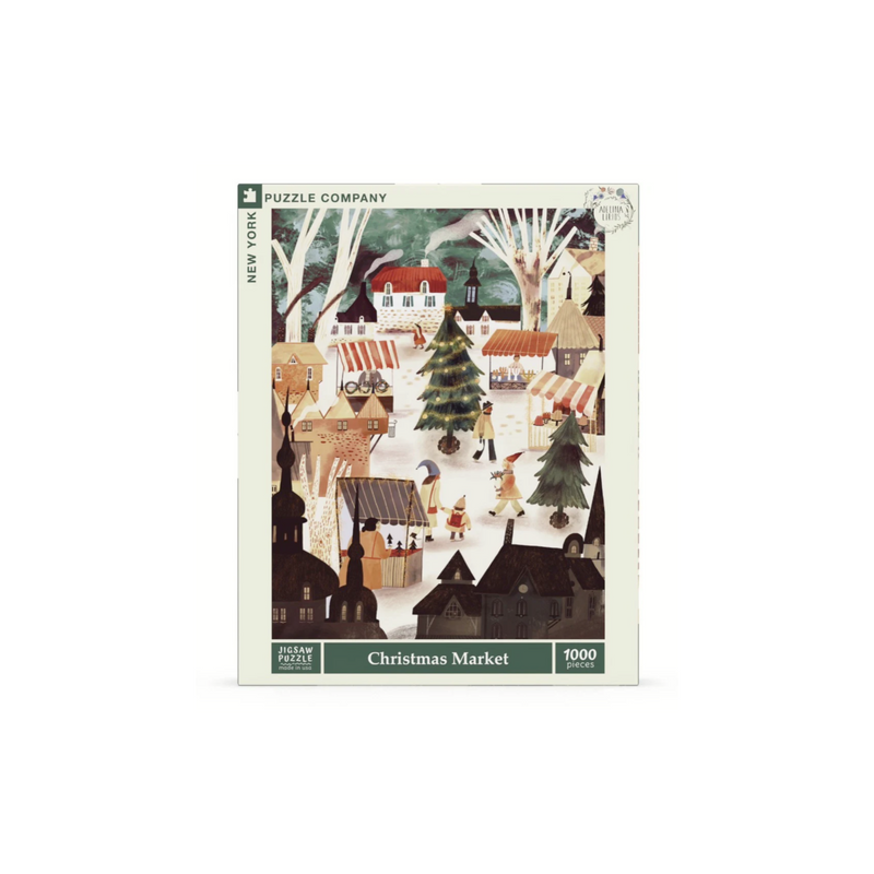New York Puzzle - Christmas Market 1000 Piece Puzzle