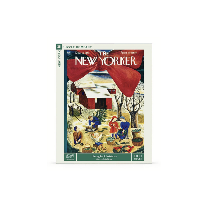 New York Puzzle - Pining for Christmas 1000 Piece Puzzle