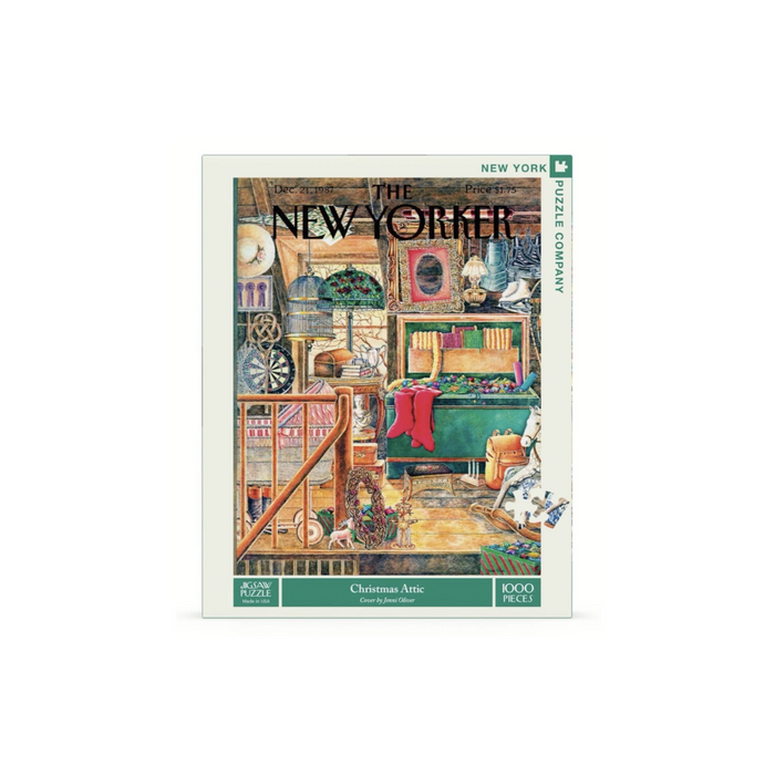 Christmas Attic 1000 Piece Puzzle