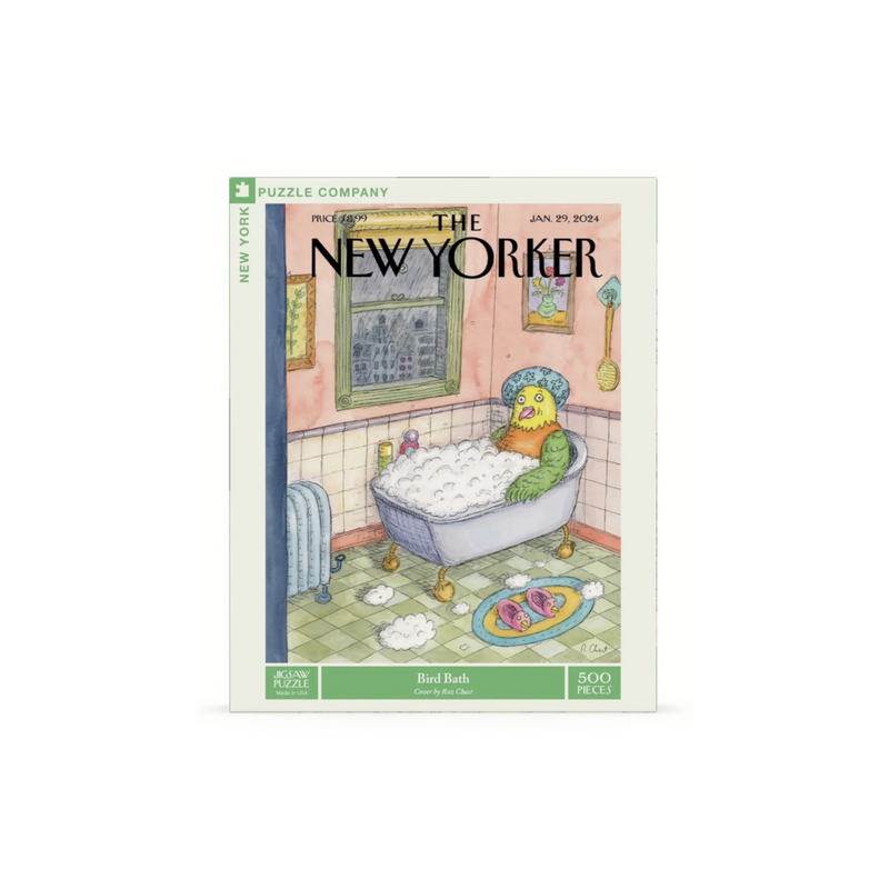 New York Puzzle - Bird Bath 500 Piece Puzzle