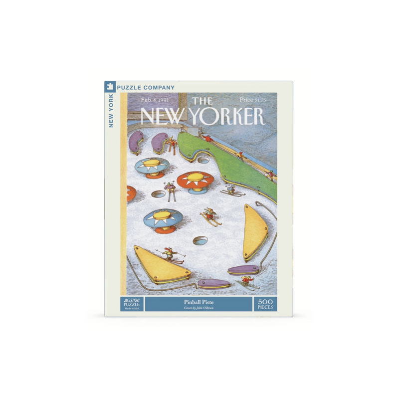 New York Puzzle - Pinball Piste 500 Piece Puzzle