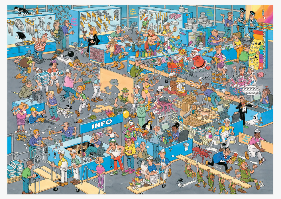 Jan van Haasteren - Renovation Project & DIY Shop (2×1000 Pieces)