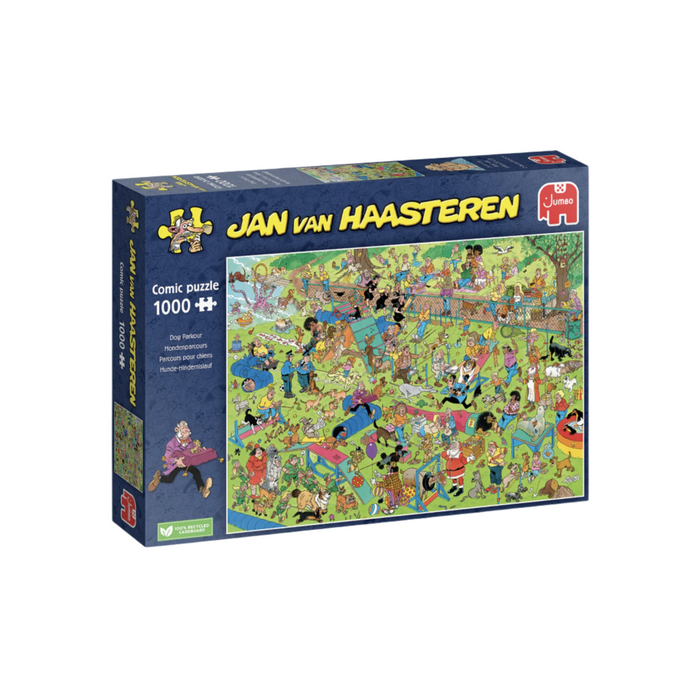 Jan van Haasteren - Dog Parkour (1000 Pieces)