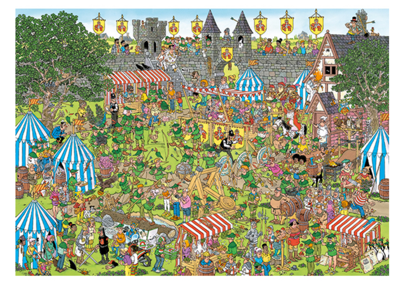Jan van Haasteren - Robin Hood Festival (1500 Pieces)